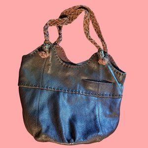 The Sak Hobo Bag Brown Leather